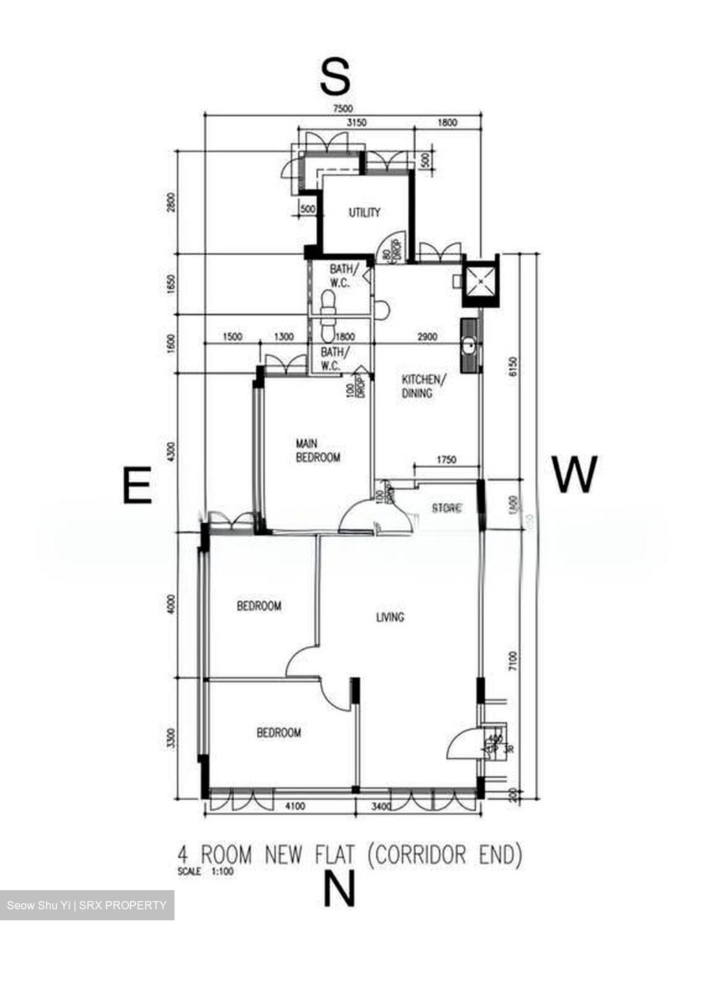 Blk 649 Ang Mo Kio 61 (Ang Mo Kio), HDB 4 Rooms #576085551